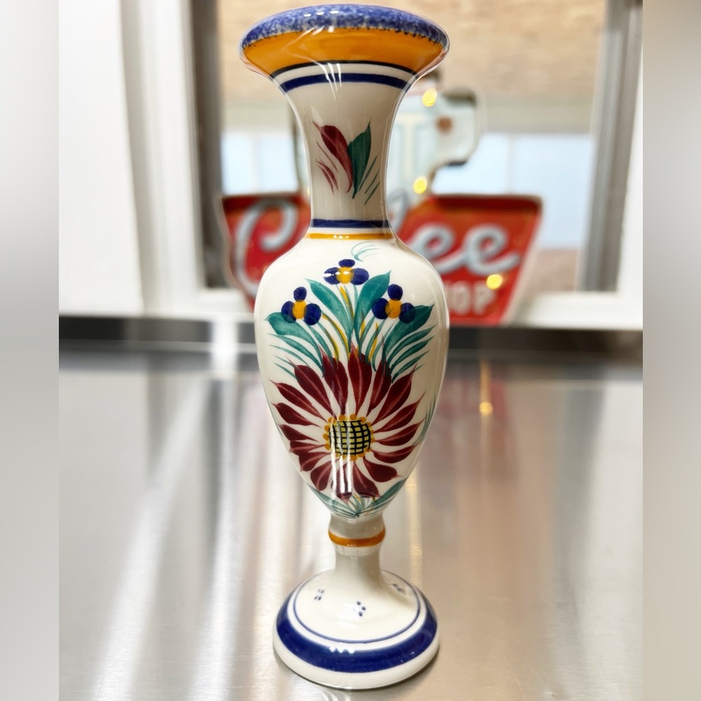 Henriot♥️Quimper Faience 
Vase France